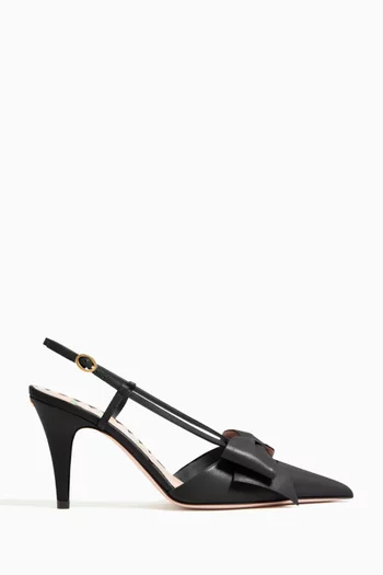 Bowow 85 Slingback Pumps in Kidskin Leather