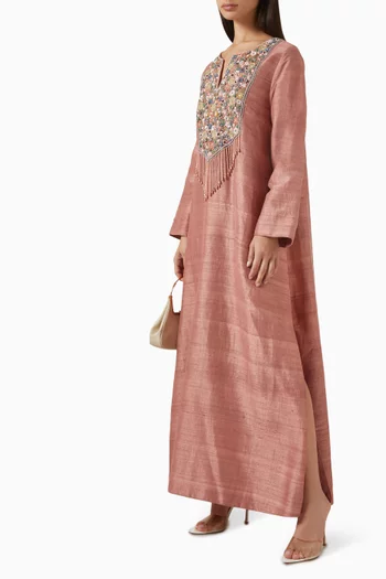 Bead-embellished Kaftan