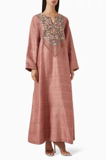 Bead-embellished Kaftan