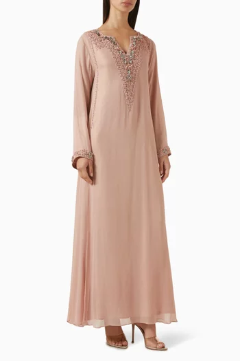 Bead-embellished Kaftan