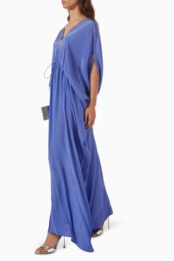 Crystal-embellished Kaftan