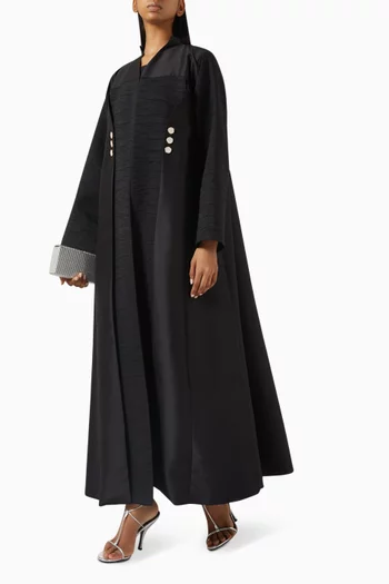 Panel-cut Abaya & Dress Set