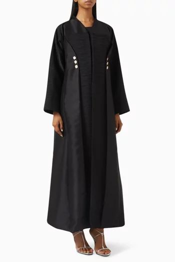 Panel-cut Abaya & Dress Set