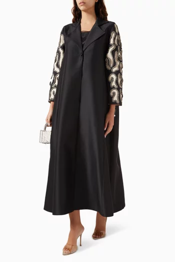 Bead-embellished Abaya