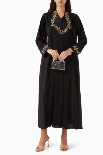 Sequin-embellished Abaya