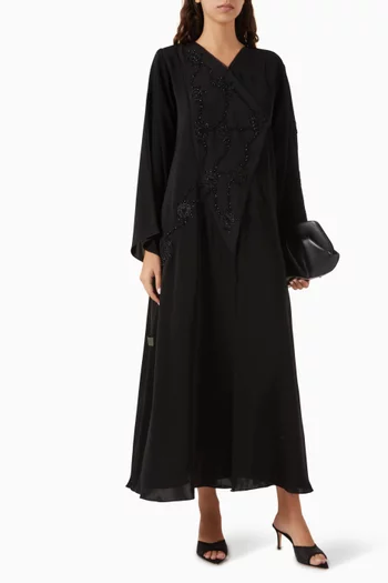 Bead-embellished Abaya