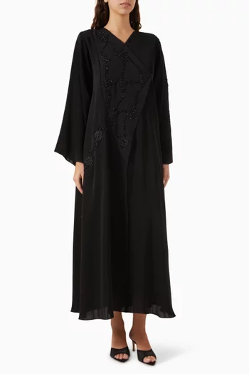 Bead-embellished Abaya