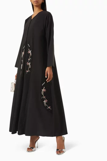 Bead-embellished Abaya