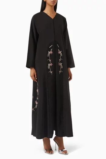 Bead-embellished Abaya