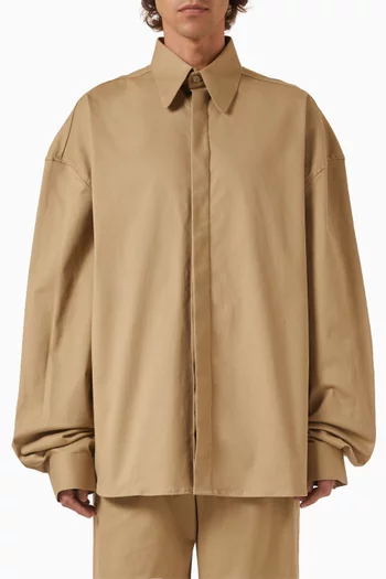 Button-up Oversized Shirt