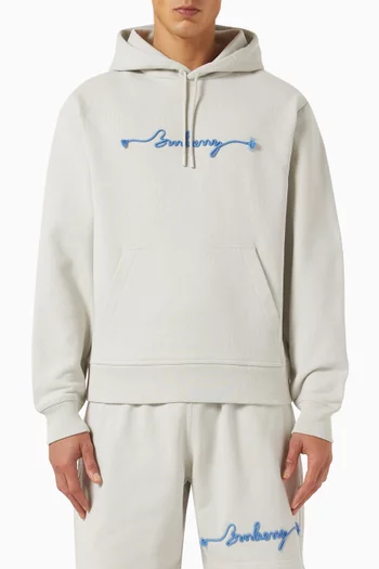 Knot Logo Hoodie in Cotton