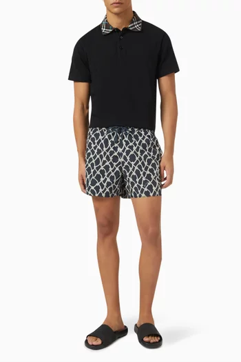 Knot Swim Shorts in Nylon