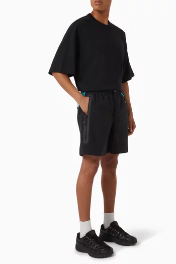 Tech Woven Shorts in Stretch Nylon