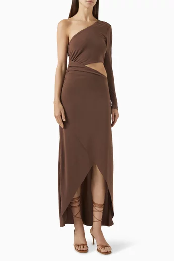 Vega One-shoulder Maxi Dress