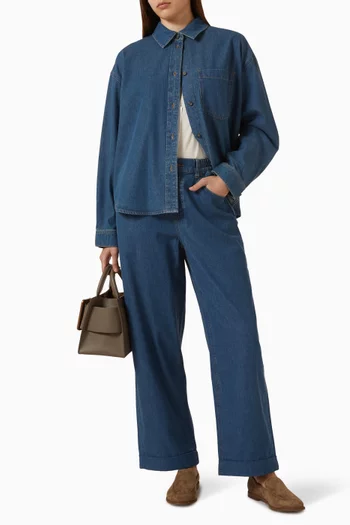Lightweight Shirt in Denim