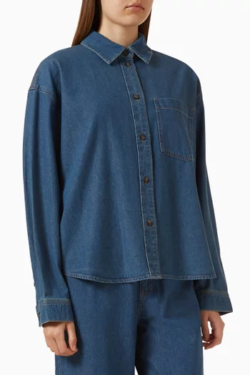 Lightweight Shirt in Denim