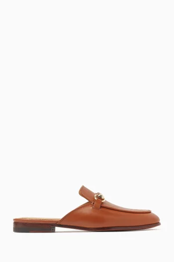Serena Mules in Leather