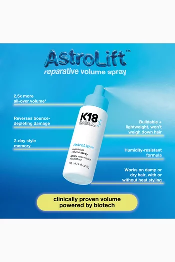 K18 AstroLift Reparative Volume Spray 118ml