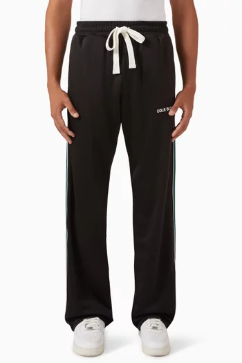 Contrast Tape Track Pants