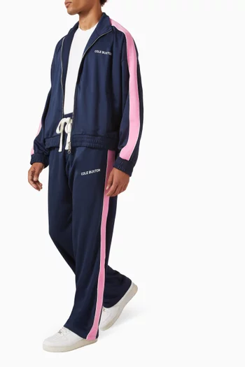 Contrast Tape Track Pants