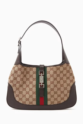 Classic GG Jackie Bag in Monogram Canvas & Leather