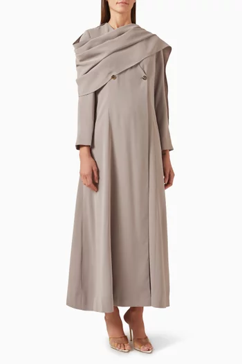 Overlap Shawl Coat