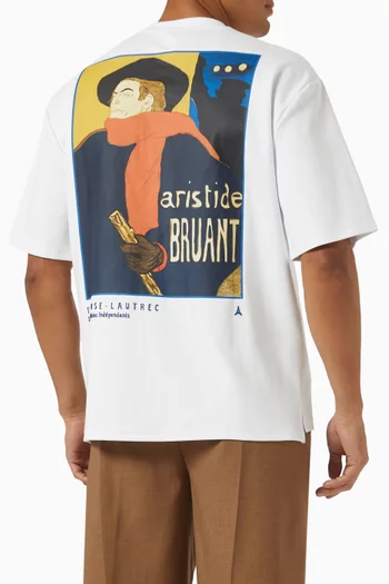 Art Nouveau T-shirt in Cotton Jersey
