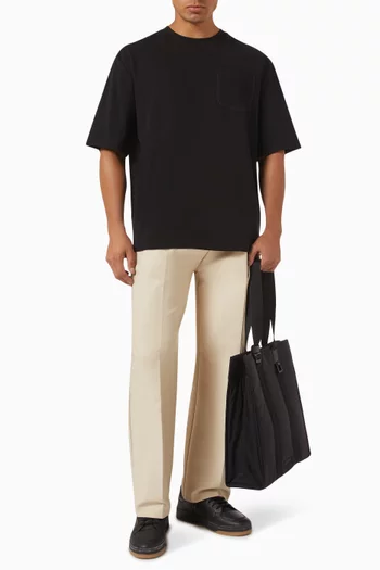 Whipstitch Pocket T-shirt in Cotton-jersey
