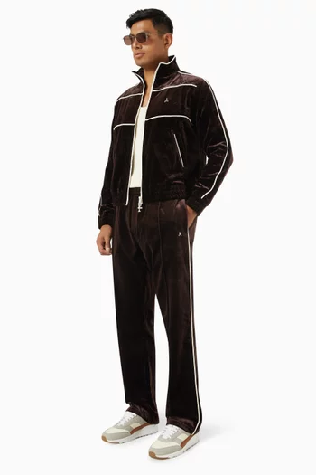 Eiffel Track Pants in Velour