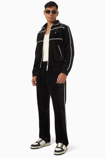 Eiffel Track Pants in Velour