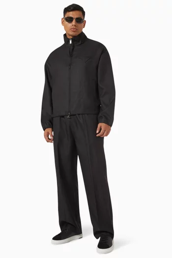 Elasticated Tailored Crease Pants