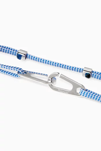 Dima Pull Bungee Bracelet in Sterling Silver