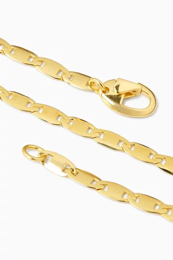 Vesper Chain Bracelet in Gold Vermeil