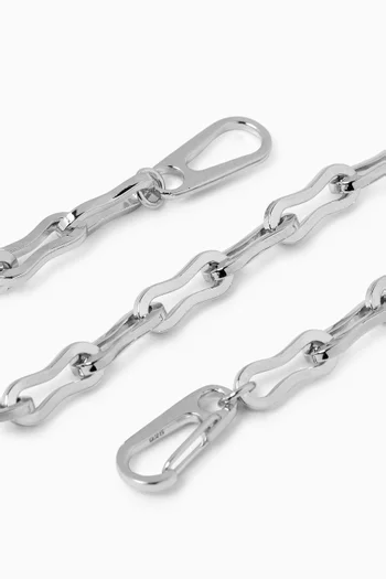 Rex Link Bracelet in Sterling Silver