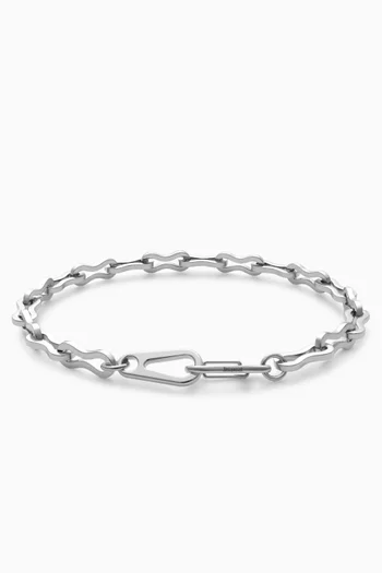 Rex Link Bracelet in Sterling Silver