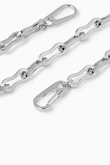 Rex Link Bracelet in Sterling Silver