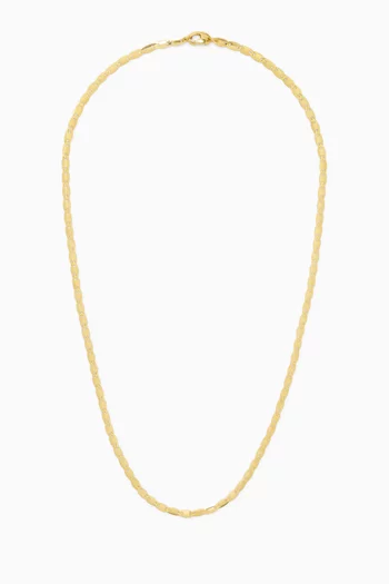 Vesper Chain Necklace in 14kt Gold Vermeil