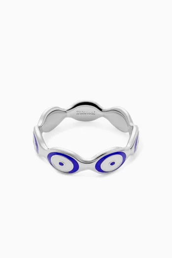Eye Ring in Sterling Silver