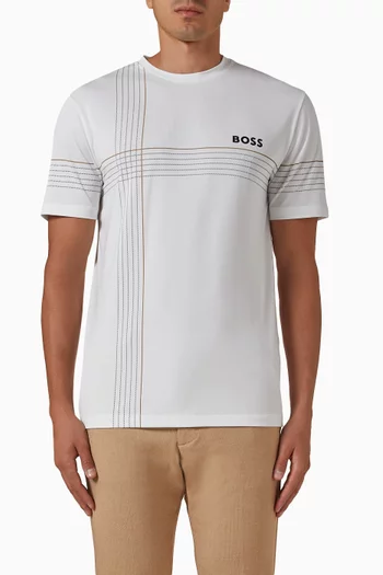 Slim-fit T-shirt in Active Stretch Jersey