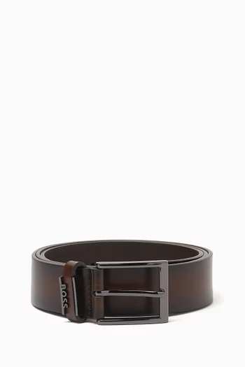 Cole Belt in Italian-Leather