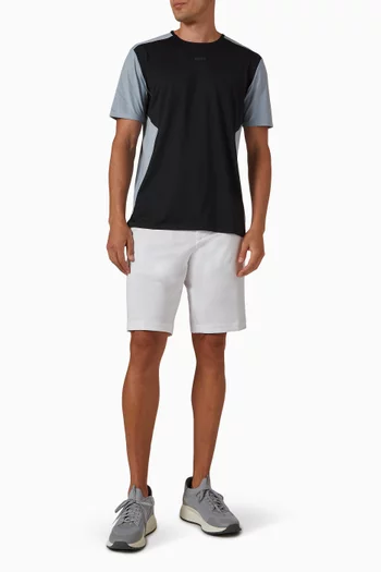 Slim-fit T-shirt in Active Mesh Jersey