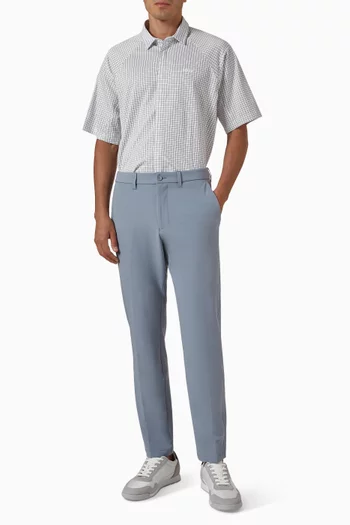Slim-fit Trousers in Water-repellent Stretch Fabric