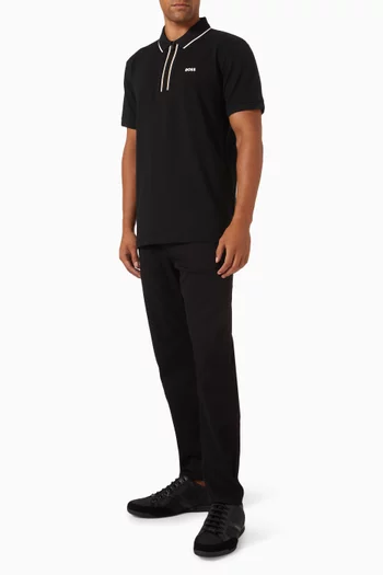 Slim-fit Polo Shirt in Stretch Cotton