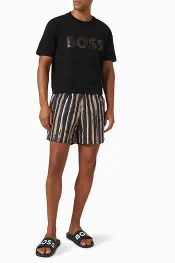 Printed Swim Shorts