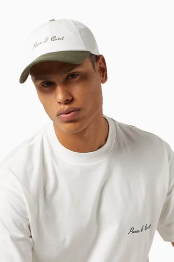 Signature Logo-embroidered Dad Hat in Cotton
