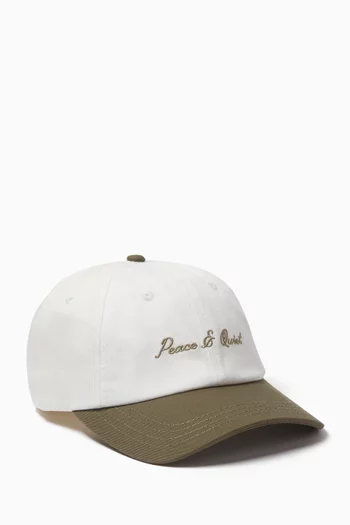 Signature Logo-embroidered Dad Hat in Cotton