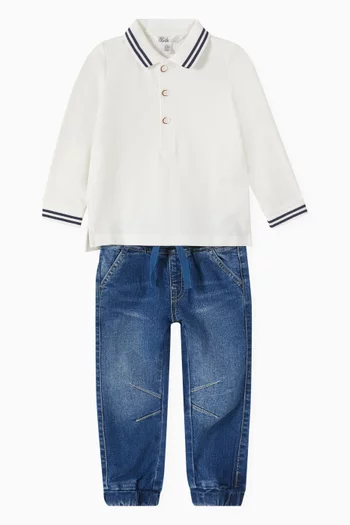Oliver Polo Shirt in Stretch Cotton