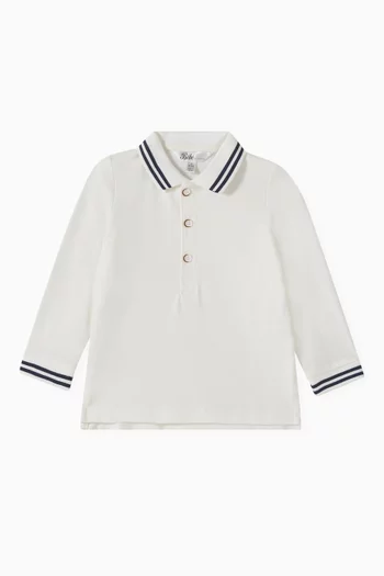 Oliver Polo Shirt in Stretch Cotton
