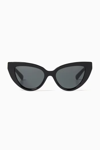 Cat-eye Sunglasses in Acetate