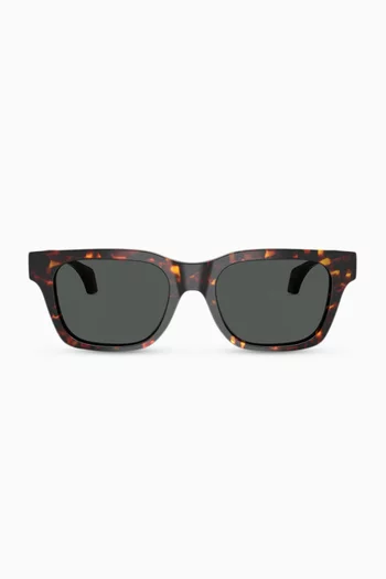 Rectangle Sunglasses in Acetate